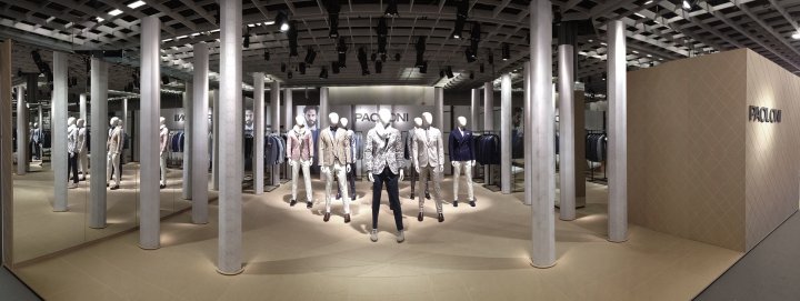 Paoloni, Pitti immagine Uomo