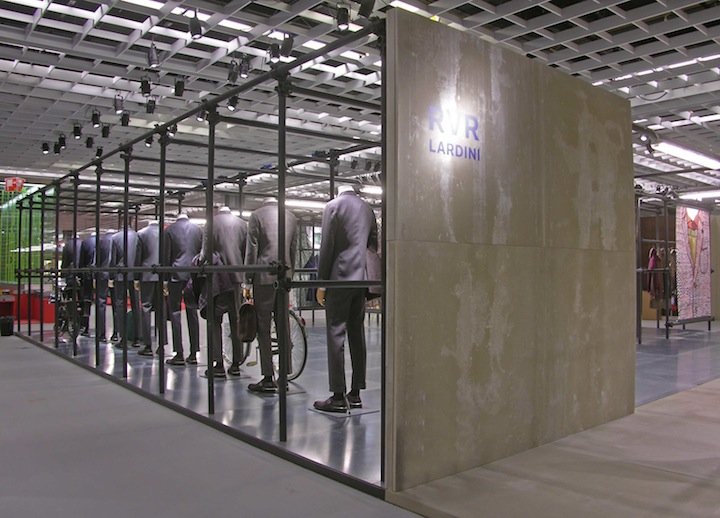 Lardini, Pitti immagine Uomo